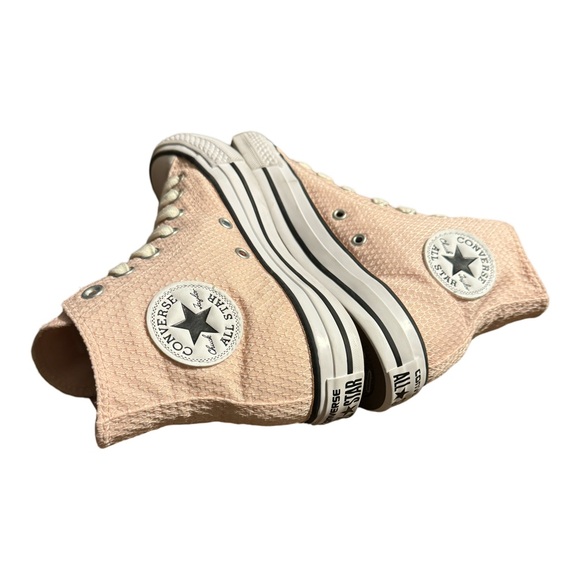 Pretty In Pink Converse High Tops - Picture 8 of 13